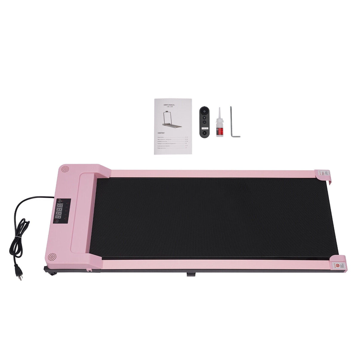 Portable Under Desk Treadmill Eletric Walking Running Machine Workout Fitness