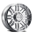 Raceline 948C-SizePLIT 20" Cast Aluminum Wheel, SizePLIT CHROME 20X9 6X135 +18mm Fits select: 2019 FORD F150 SizeUPERCREW, 2016-2018 FORD F150