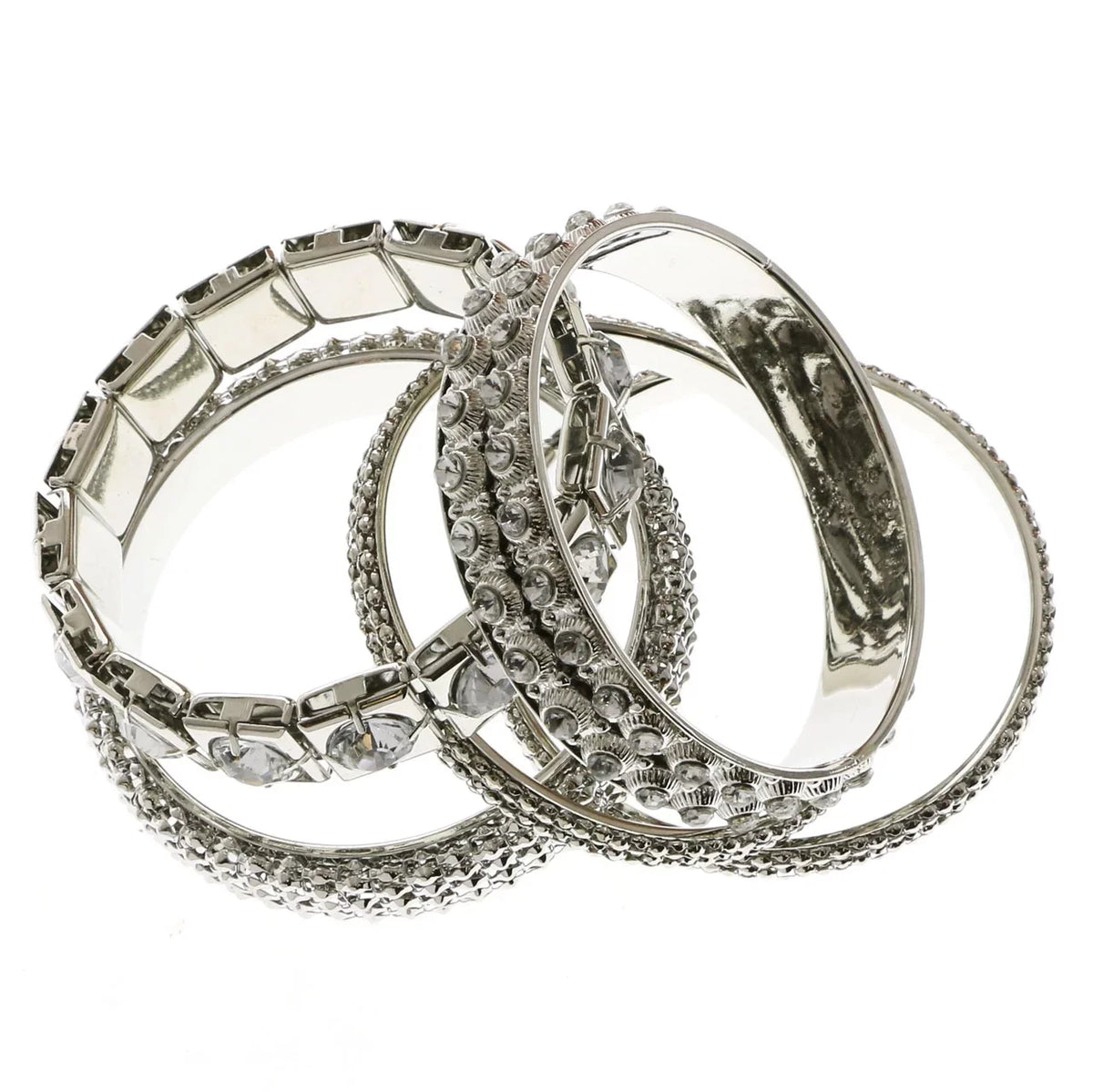 Erica Lyons Designer Bracelet Sizeet Sizeilver-Tone