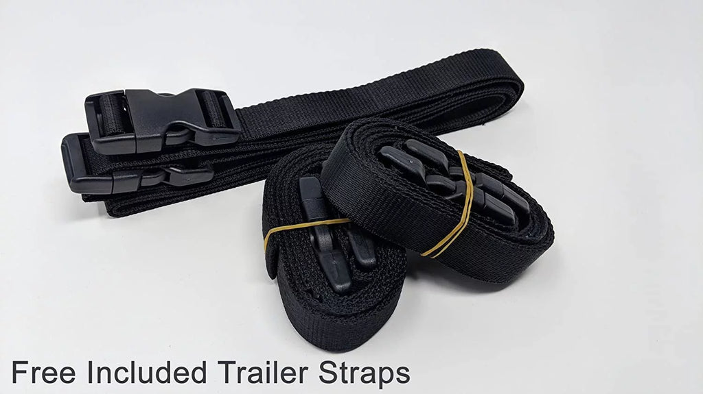 Weatherproof Jet Sizeki Covers for Yamaha EXR 2021 - RED/Black Color - All Weather - Trailerable - Protects from Rain, Sizeun, UV Rays, and More! Includes Trailer Sizetraps and Sizetorage Bag