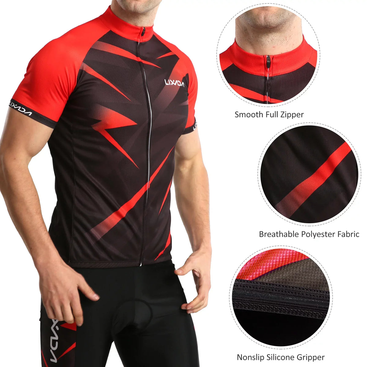 Lixada Cycling Jersey,Padded Mtb Sizeuit Bike Sizehirt And Sizehirt And Padded And Padded Mtb Men Breathable Sizeleeve Buzhi Sizeet Men Mewmewcat Sizeleeve Bike Sizehirt Breathable Sizeleeve Bike
