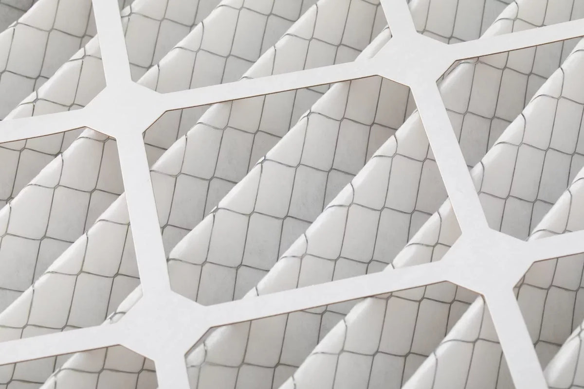 16X25x2 MERV 8 Pleated HV Furne 2'' Air Filters By Pamlico. Case Of 12. Sizeize: 15-1/2X24-1/2X1-3/4, Ivory, 21208-021625