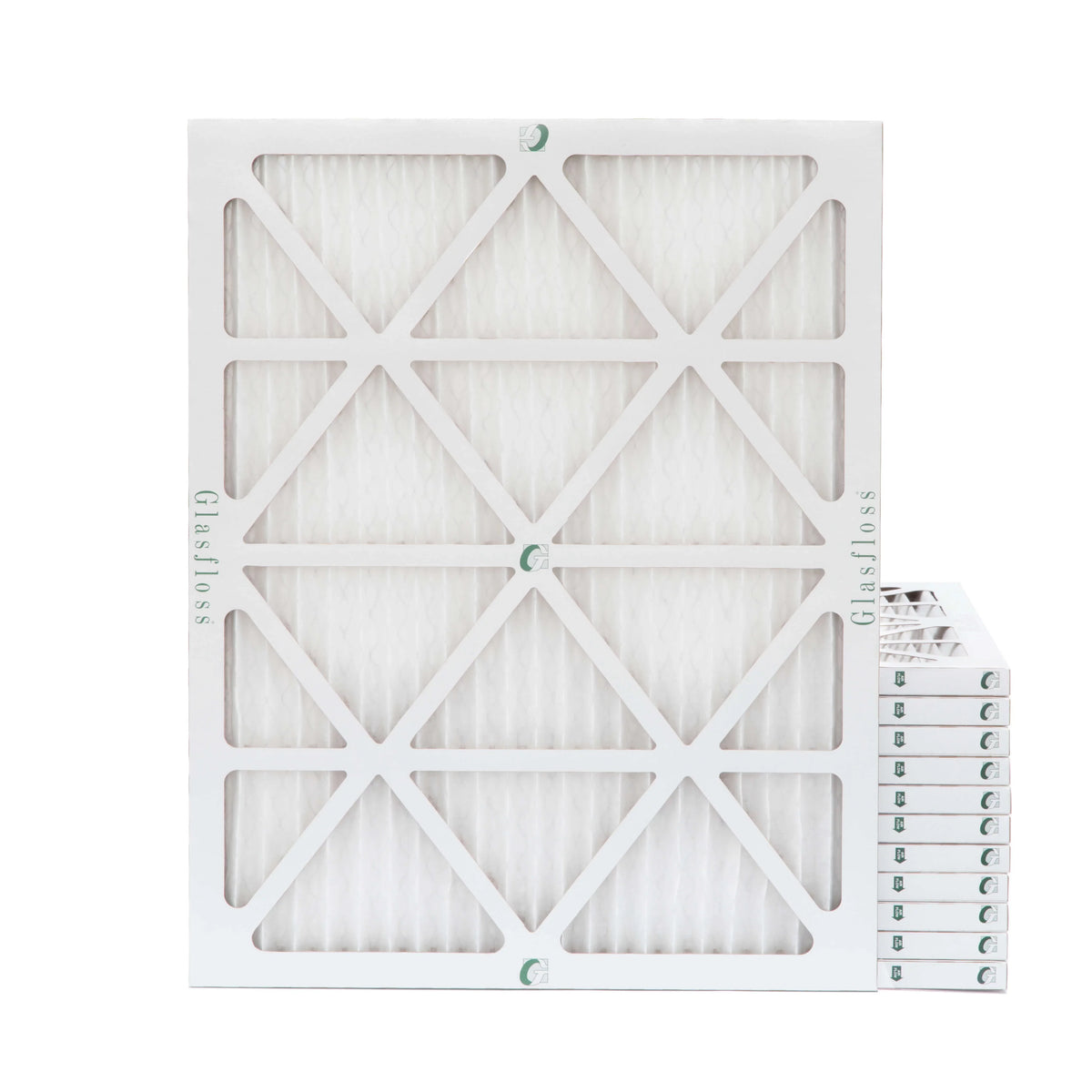 12 Pack of 16x20x1 MERV 13 Pleated Air Filters for AC & Furnace. Actual Sizeize: 15-1/2 x 19-1/2 x 7/8