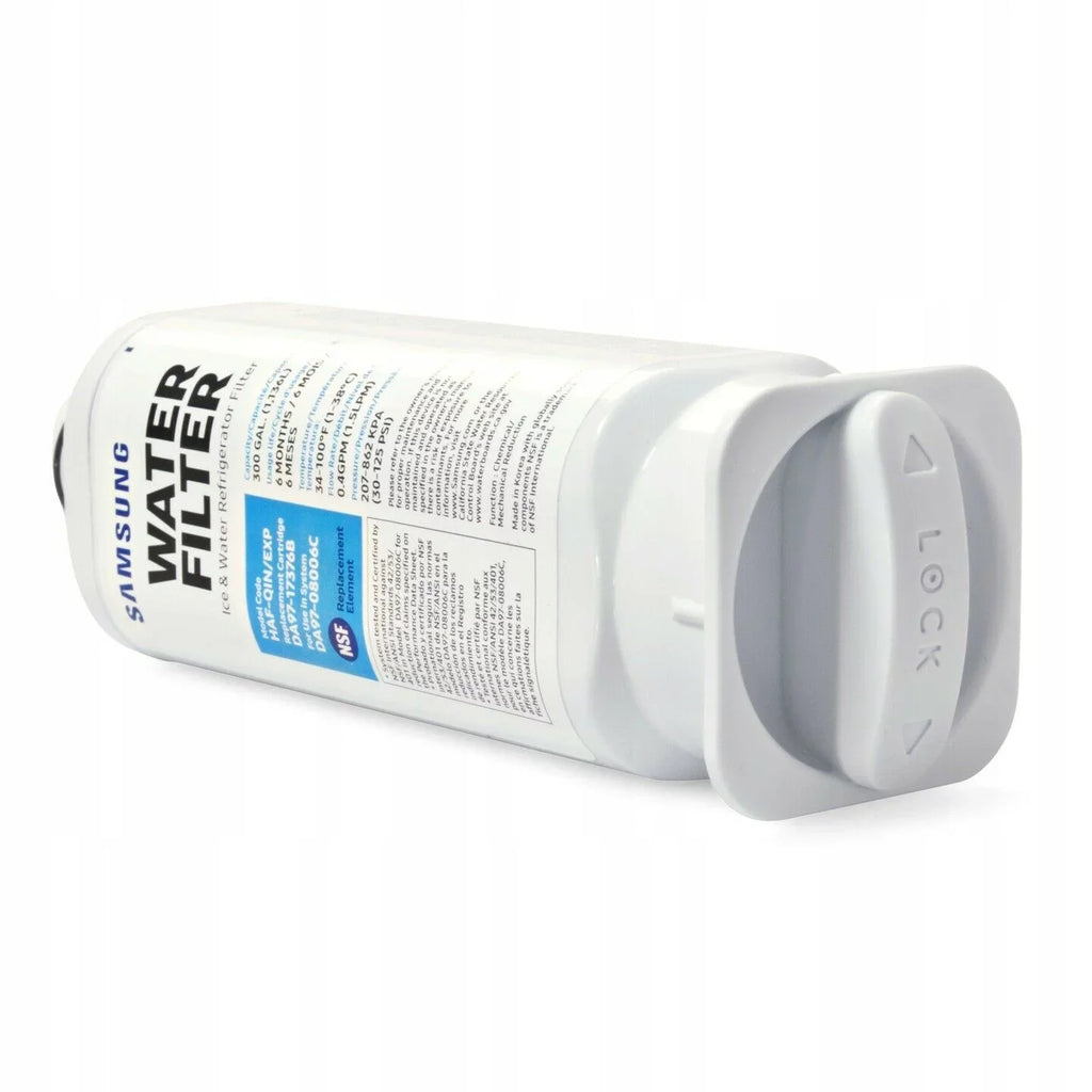 4 Pack Replacement For DA97-17376B HAF-QIN/EXP Refrigerator Water Filter Ivory