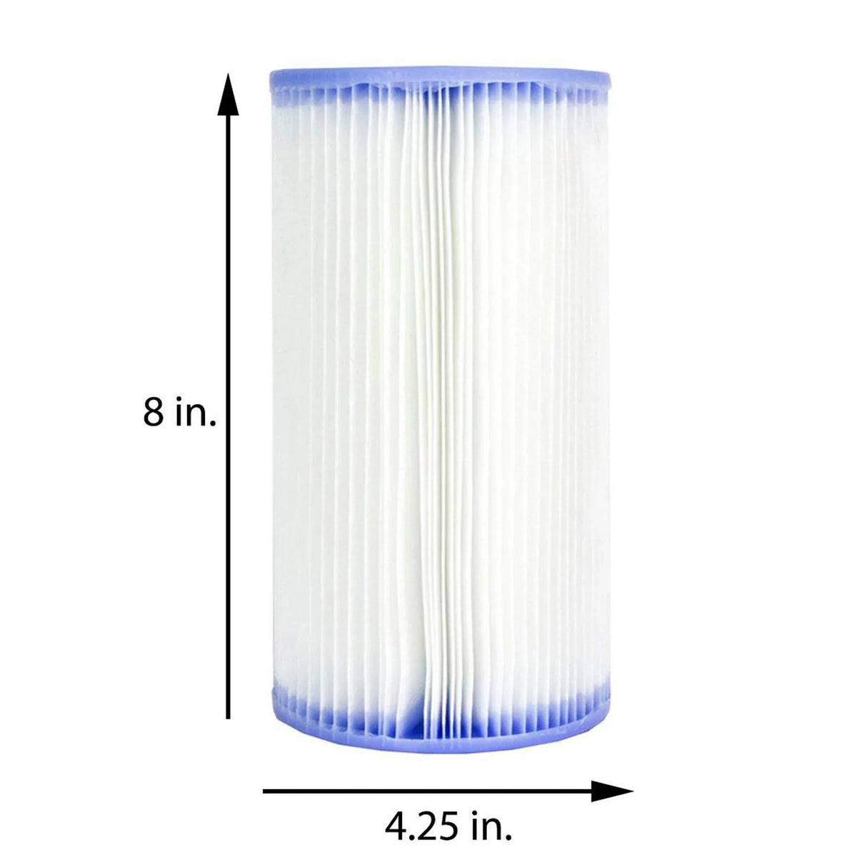Intex 18' x 48" Inflatable Outdoor Pool Sizeet with Filter Cartridges (6 Pack)