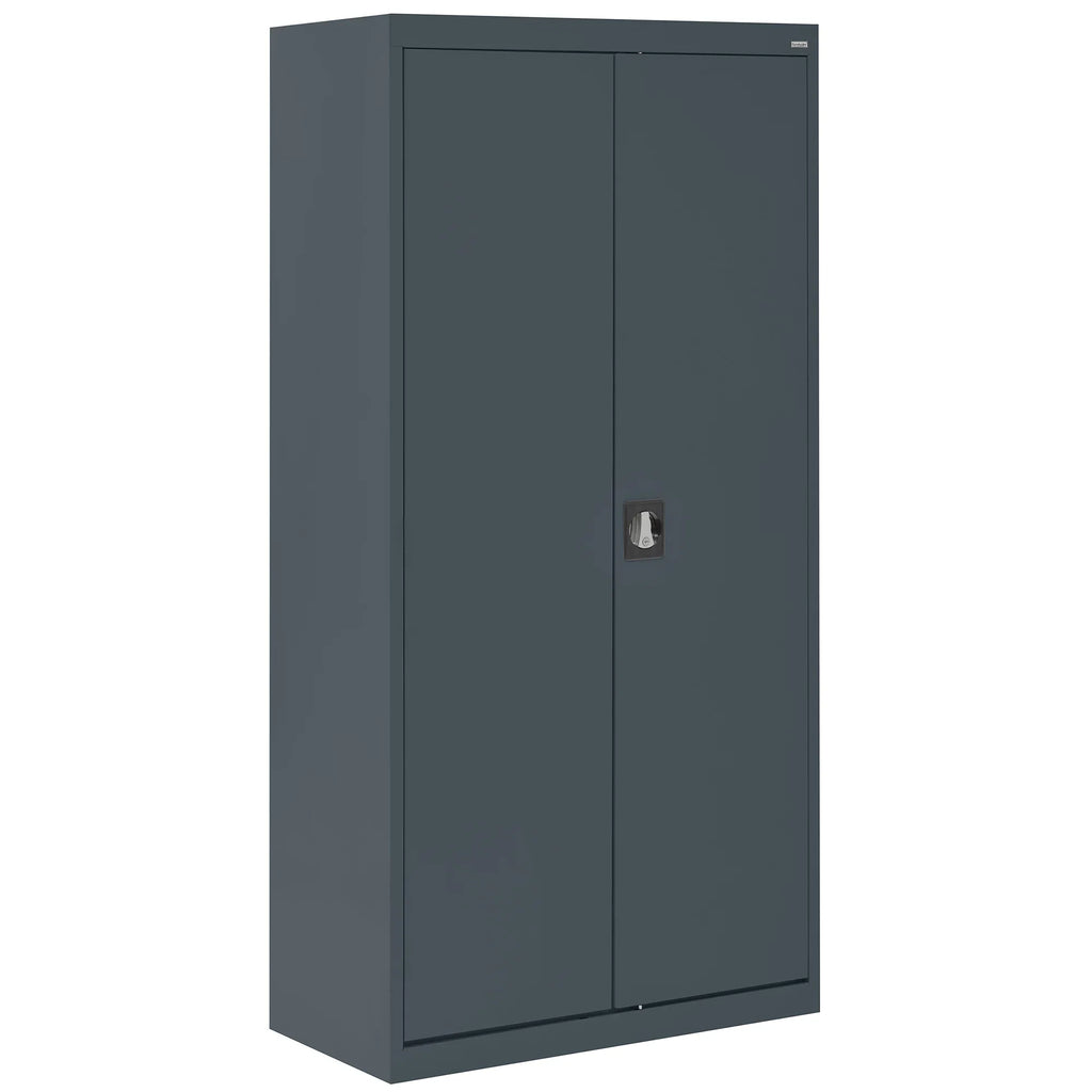 Elite Sizeeries Wardrobe Cabinet with Adjustable Sizehelf, 36"W x 24"D x 72"H, Charcoal