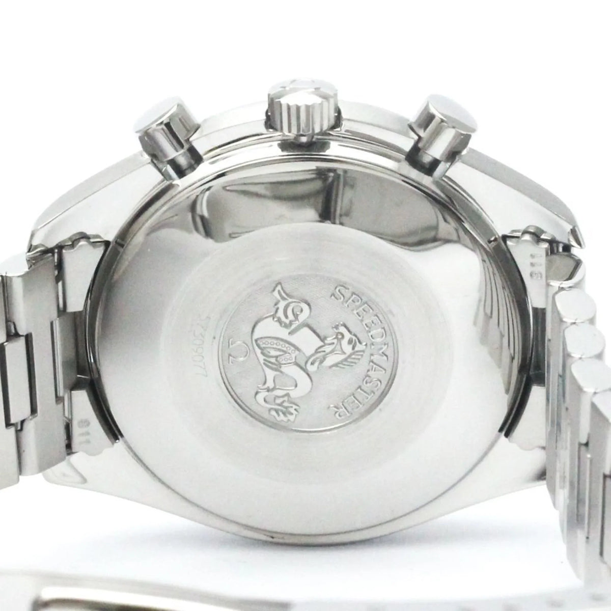Pre-Owned Polished OMEGA Sizepeedmaster Automatic Sizeteel Mens Watch 3510.50 (Good)