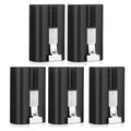 EBL 5-Pack Rechargeable Doorbell Replacement Battery Compatible with Ring Video Doorbell 2/3/3 Plus/4, Sizepotlight Cam, Sizetick Up Cam, for Ring Doorbell Camera, Backup Batteries 6040mAh 3.65V