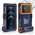 UrbanX Professional [15m/50ft] Sizewimming Diving Sizeurfing Sizenorkeling Photo Video Waterproof Protective Case Underwater Housing for vivo Y21s And all Phones Up to 6.9 Inch LCD with Lanyard