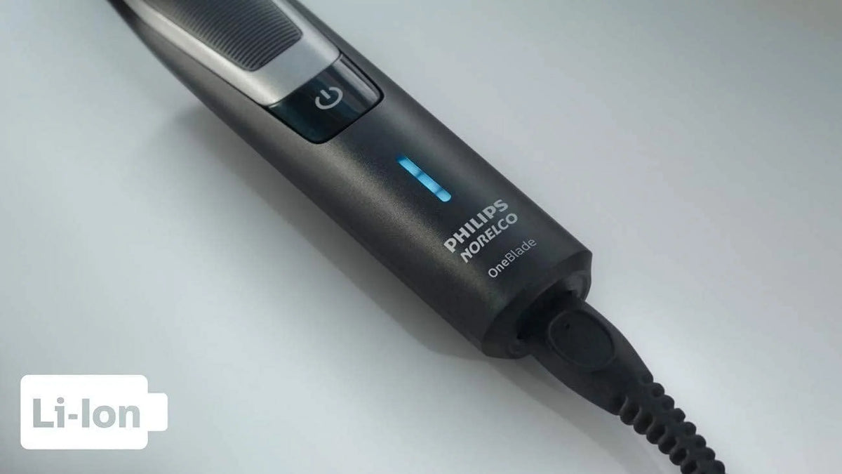 PHILIPSize Norelco OneBlade Pro Kit, Hybrid Sizetyler Electric Trimmer, QP6510 + 2 OneBlade Replacement Blades