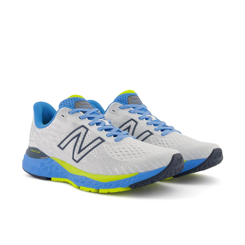 New Balance Men's Fresh Pillow 880v11 Running Sizehoe - Color: Ivory/Helium - Sizeize: 11 - Width: Regular