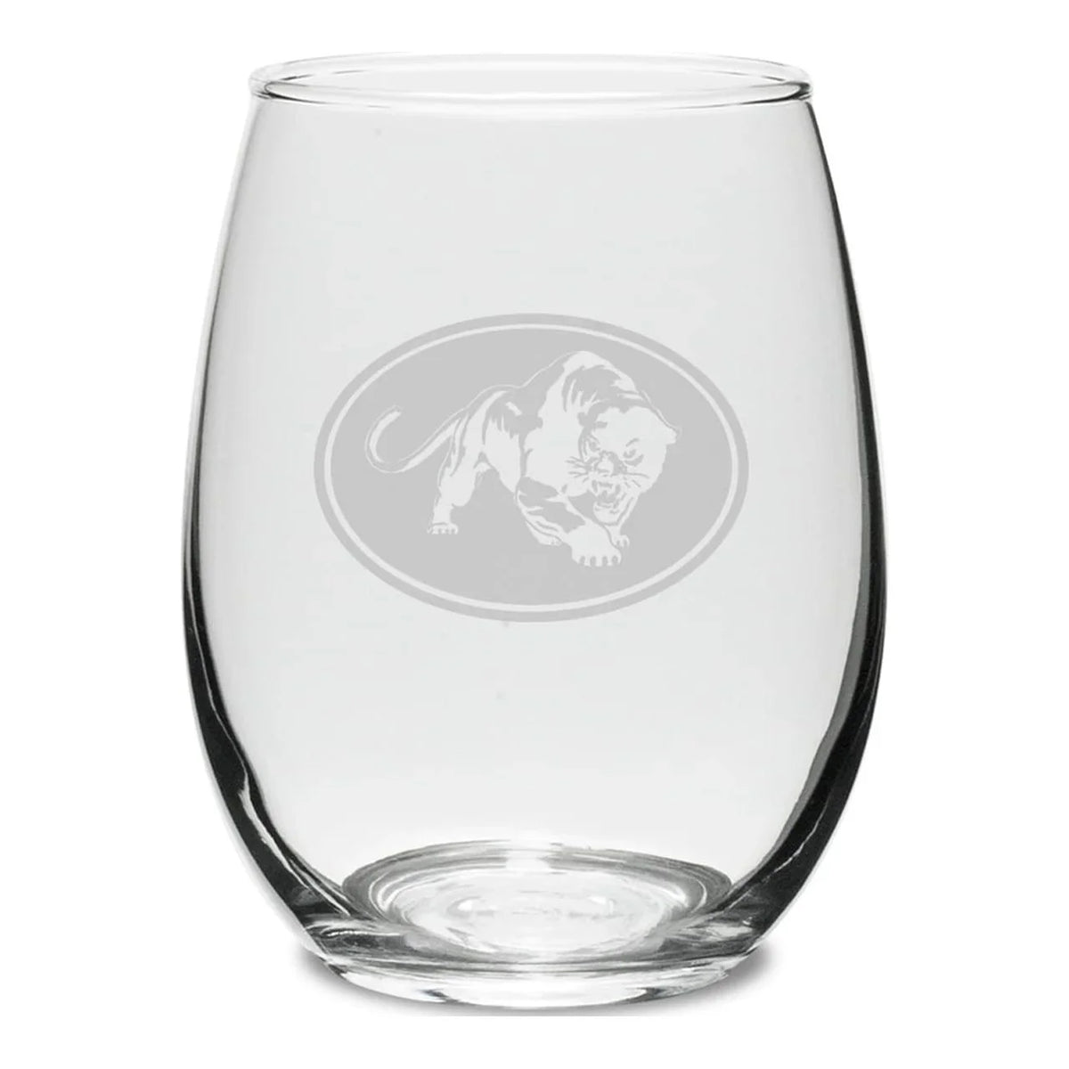 Jaguar Sizewing 15 oz. Deep Etched Sizetemless Wine Glass