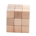 Omni Wooden Toys 966025B Block Blank Beechwood, Natural - 30 Piece